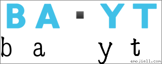“ba Yt”转爲emoji表情符号 《国语字典》📘 